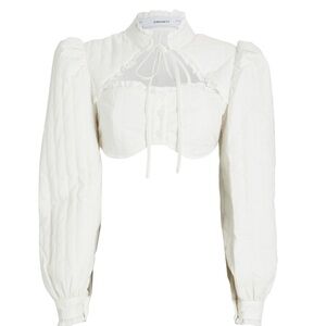 Simonett Cottage Core Crop Top